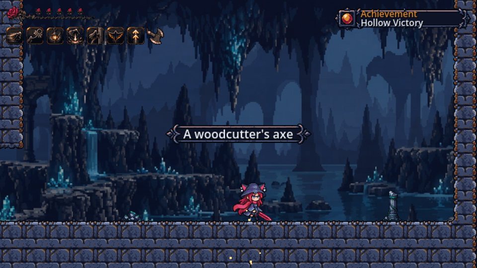 Archives of Arcana screenshot: Axe Pickup