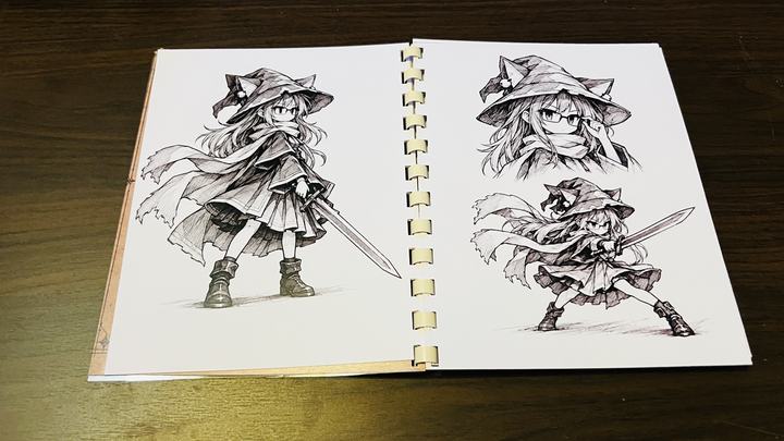 Character sketches from the artbook